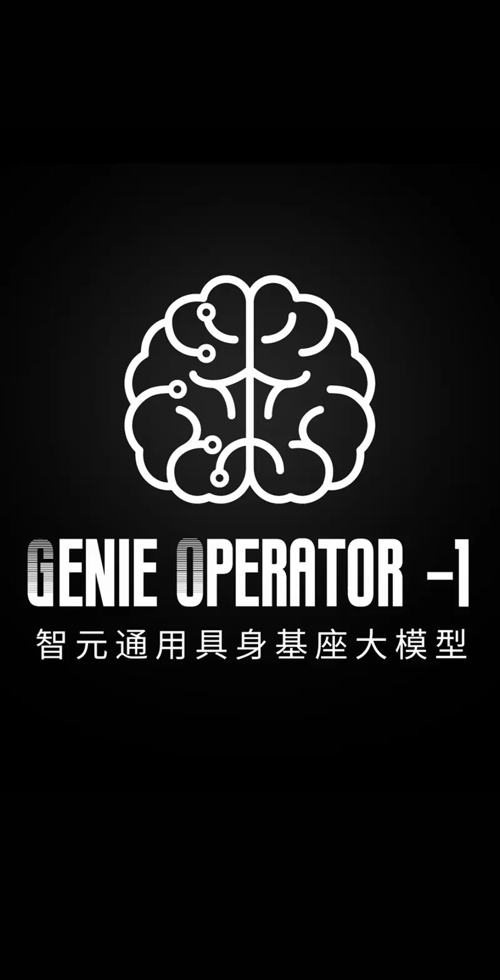 今年会发布首个通用具身基座大模型GO-1